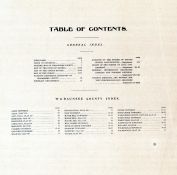 Table of Contents, Wabaunsee County 1902